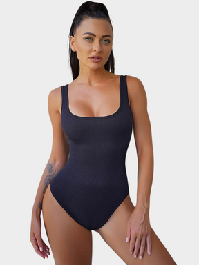 Body Modelador Feminino Tipo Regata Com Bojo