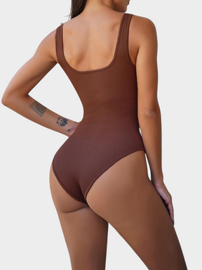 Body Modelador Feminino Tipo Regata Com Bojo